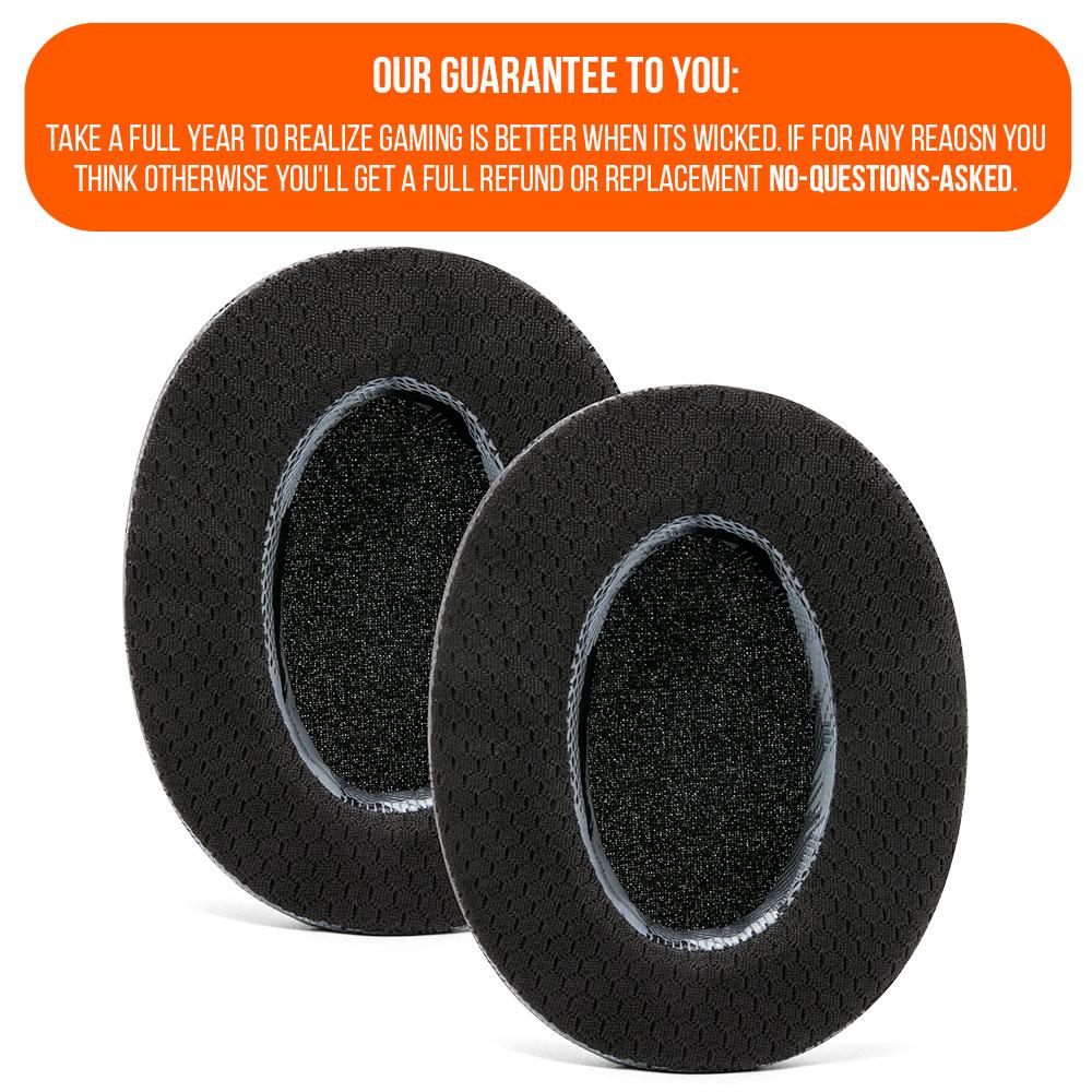Apos Audio Wicked Cushions Cooling Gel Ear Pads WC FreeZe - Hybrid Cooling Gel Infused Ear Pads for ATH M50X