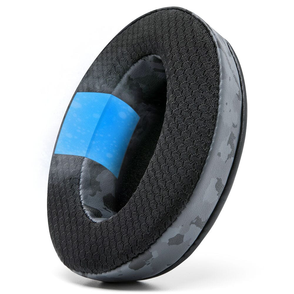Apos Audio Wicked Cushions Cooling Gel Ear Pads WC FreeZe - Hybrid Cooling Gel Infused Gaming Earpads Black Camo