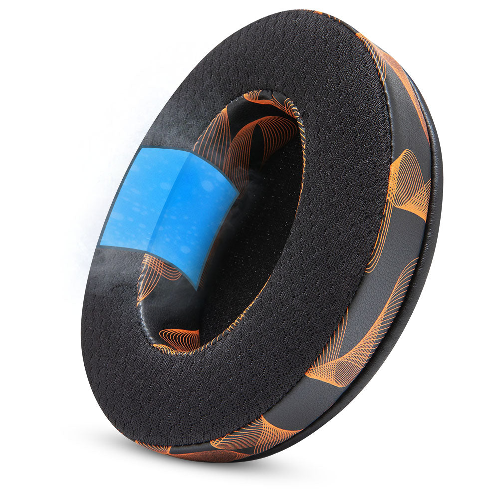 Apos Audio Wicked Cushions Cooling Gel Ear Pads WC FreeZe - Hybrid Cooling Gel Infused Gaming Earpads Kinetic Wave