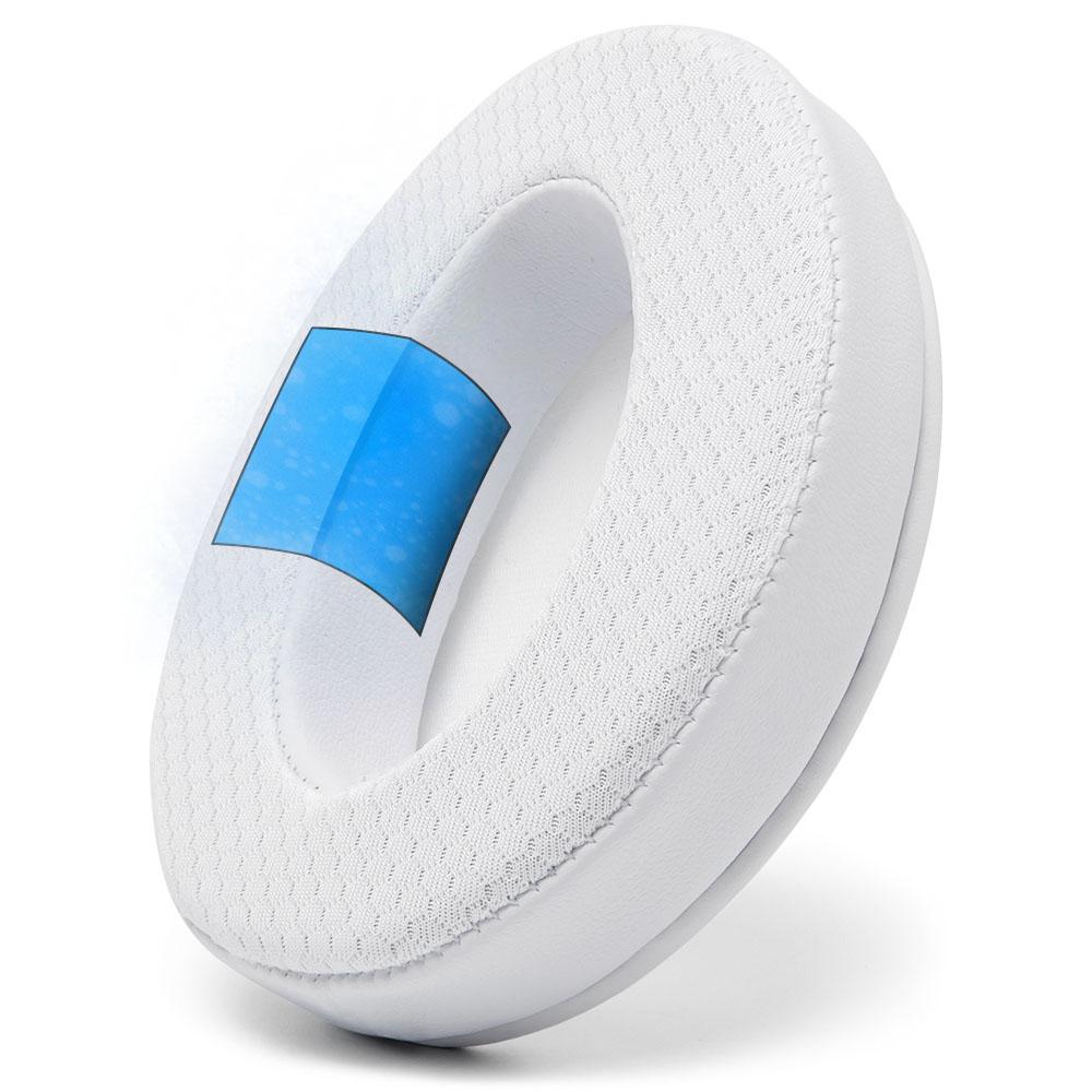 Apos Audio Wicked Cushions Cooling Gel Ear Pads WC FreeZe - Hybrid Cooling Gel Infused Gaming Earpads White