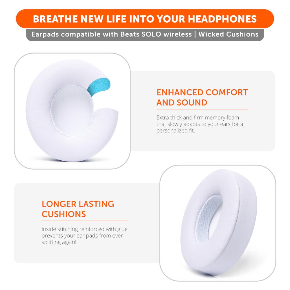 Apos Audio Wicked Cushions Ear Pads Beats Solo Earpads