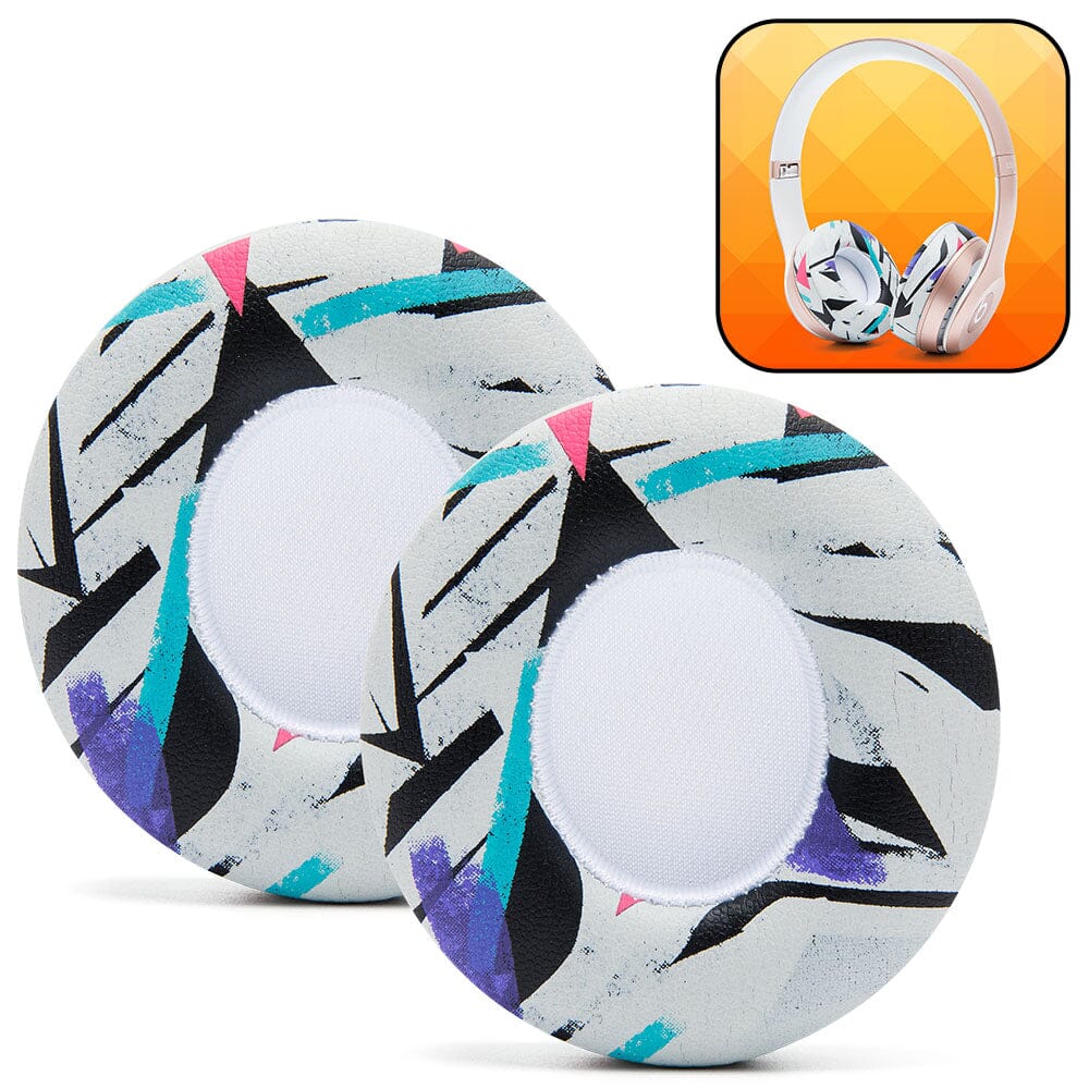 Apos Audio Wicked Cushions Ear Pads Beats Solo Earpads 90s White