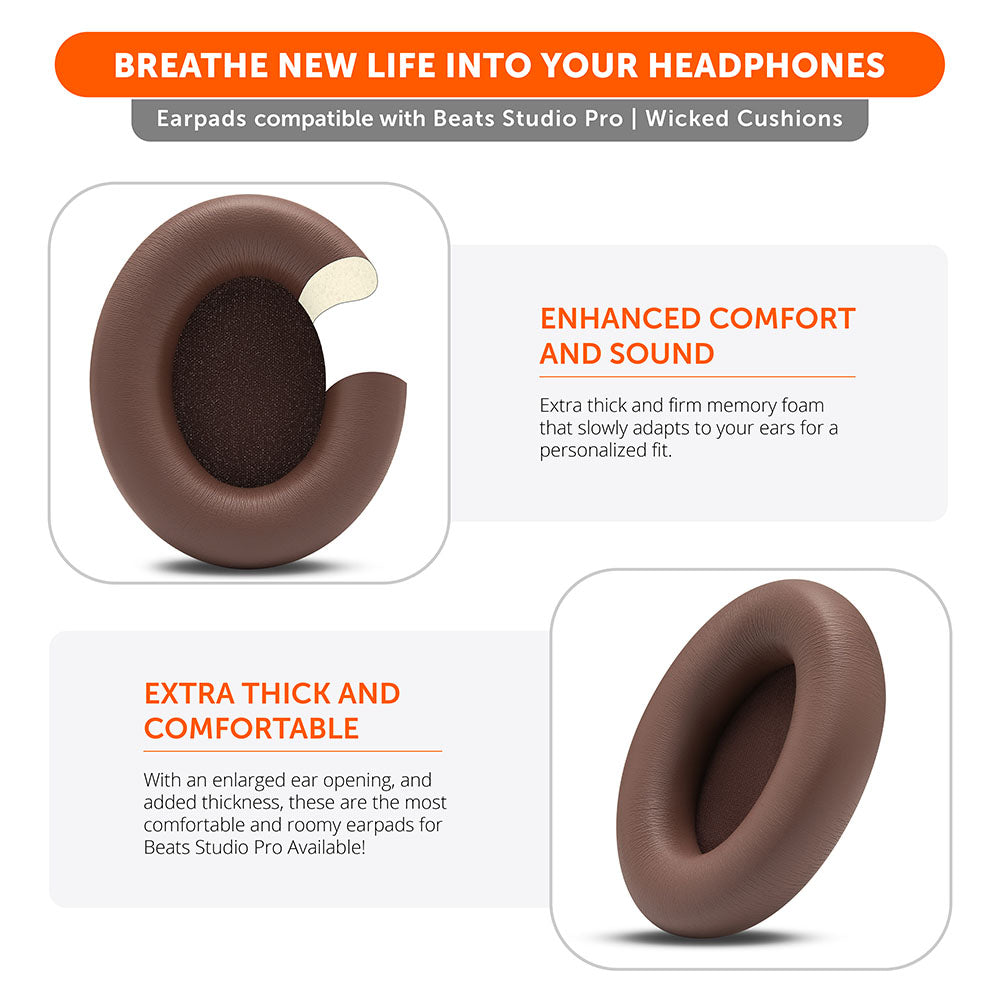 Apos Audio Wicked Cushions Ear Pads Beats Studio Pro Earpads by Wicked Cushions