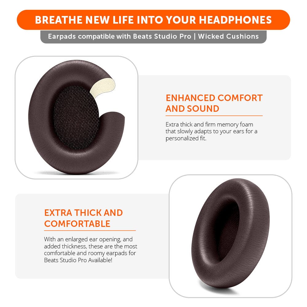 Apos Audio Wicked Cushions Ear Pads Beats Studio Pro Earpads by Wicked Cushions