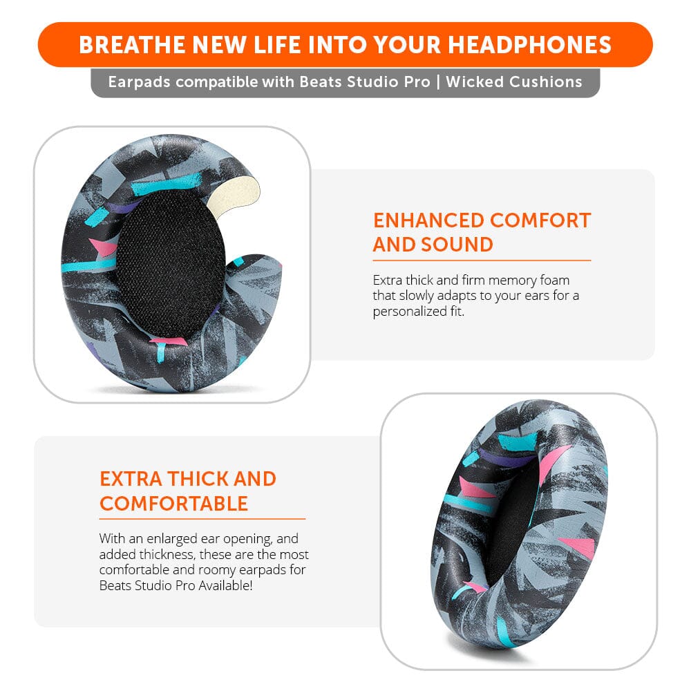 Apos Audio Wicked Cushions Ear Pads Beats Studio Pro Earpads by Wicked Cushions