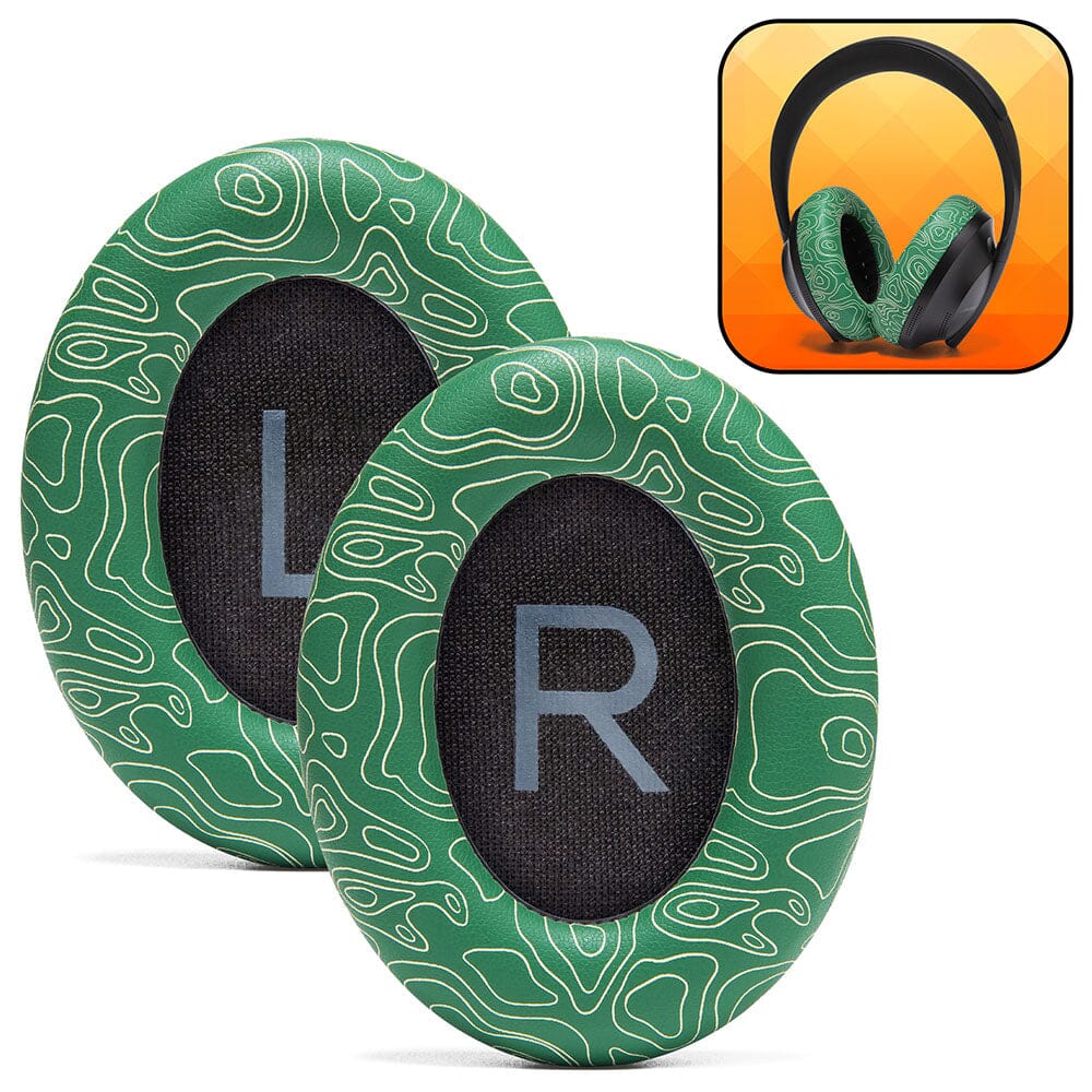 Apos Audio Wicked Cushions Ear Pads Bose NC 700 Replacement Earpads Emerald Tide