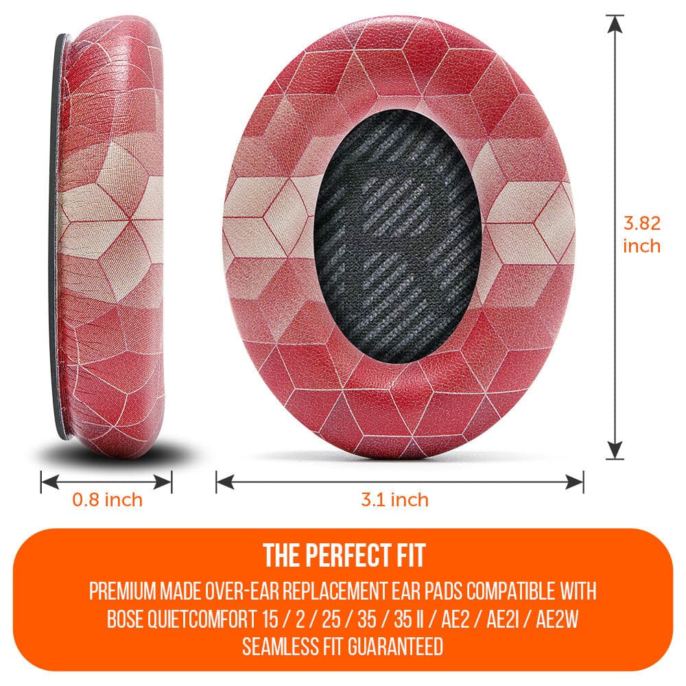 Apos Audio Wicked Cushions Ear Pads Bose QC35 Replacement Ear Pads