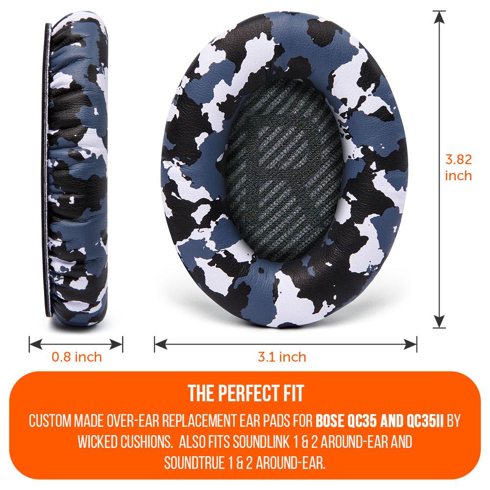 Apos Audio Wicked Cushions Ear Pads Bose QC35 Replacement Ear Pads