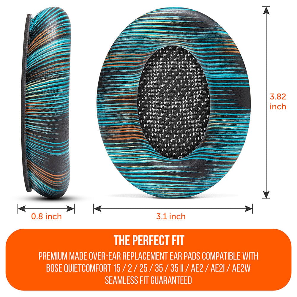 Apos Audio Wicked Cushions Ear Pads Bose QC35 Replacement Ear Pads