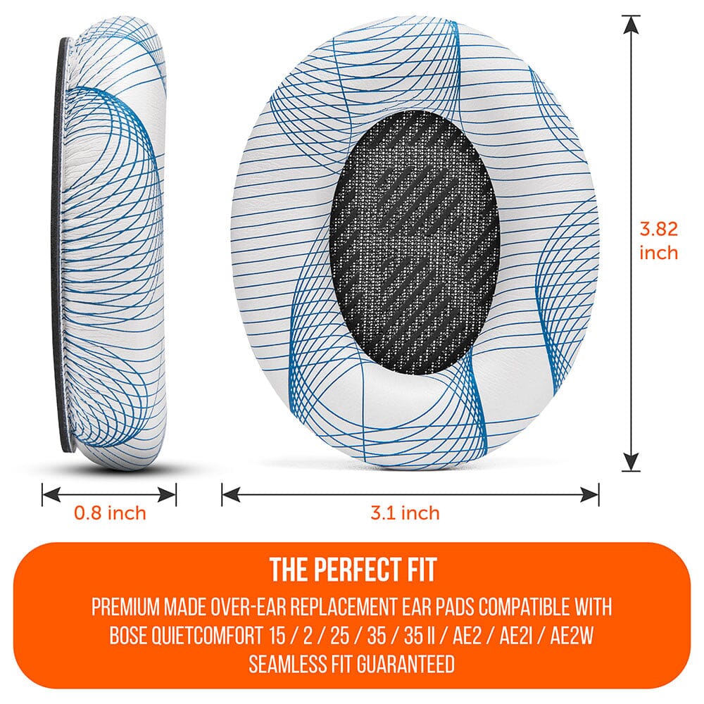 Apos Audio Wicked Cushions Ear Pads Bose QC35 Replacement Ear Pads