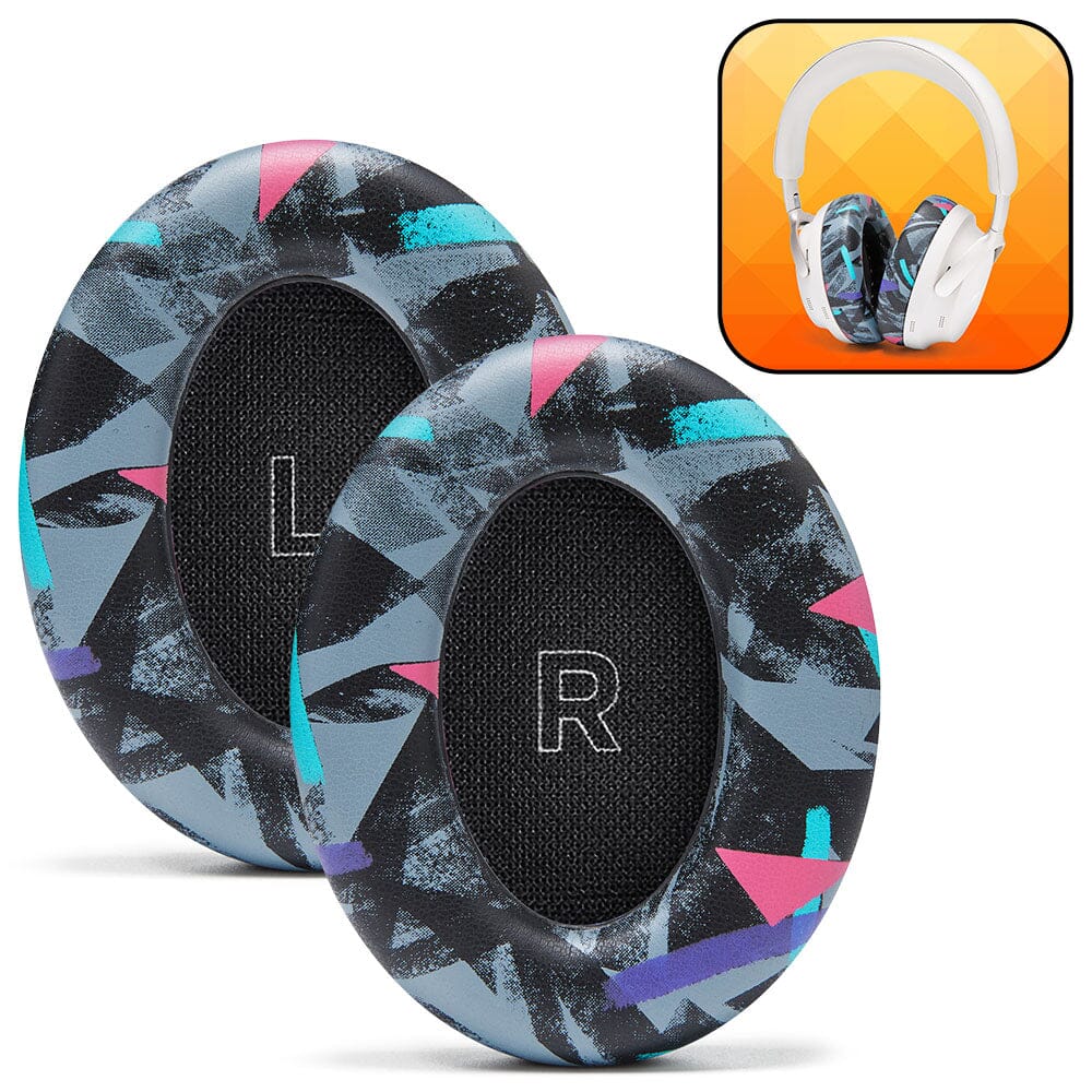Apos Audio Wicked Cushions Ear Pads Bose QuietComfort Ultra Gen 1 & Gen 2 Earpads - WC PadZ QC Ultra 90s Black