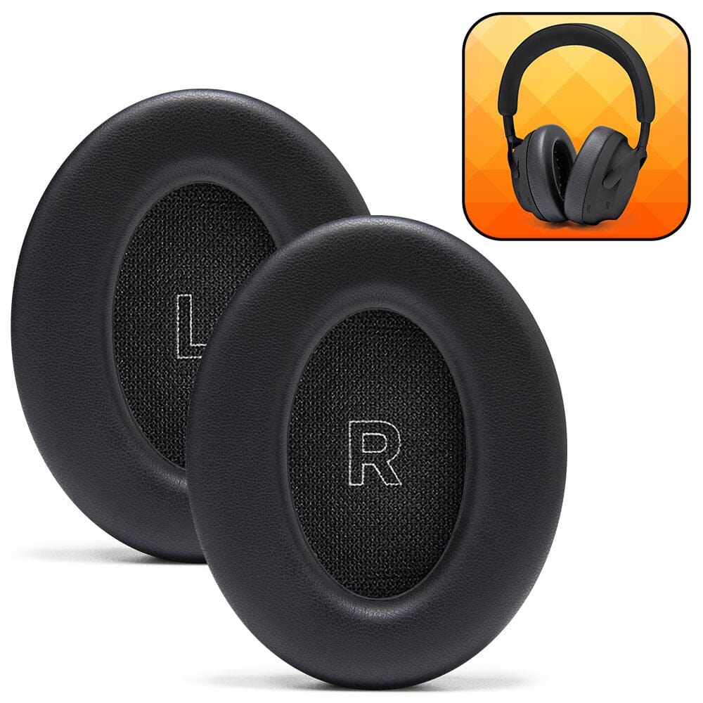 Apos Audio Wicked Cushions Ear Pads Bose QuietComfort Ultra Gen 1 & Gen 2 Earpads - WC PadZ QC Ultra Black