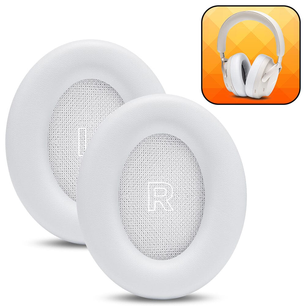 Apos Audio Wicked Cushions Ear Pads Bose QuietComfort Ultra Gen 1 & Gen 2 Earpads - WC PadZ QC Ultra White
