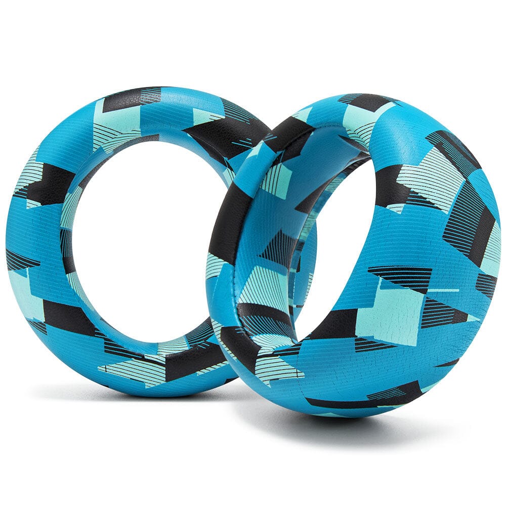 Apos Audio Wicked Cushions Ear Pads PlayStation Pulse Elite PU Leather Earpads - WC PadZ Pulse Elite Cyan Prism