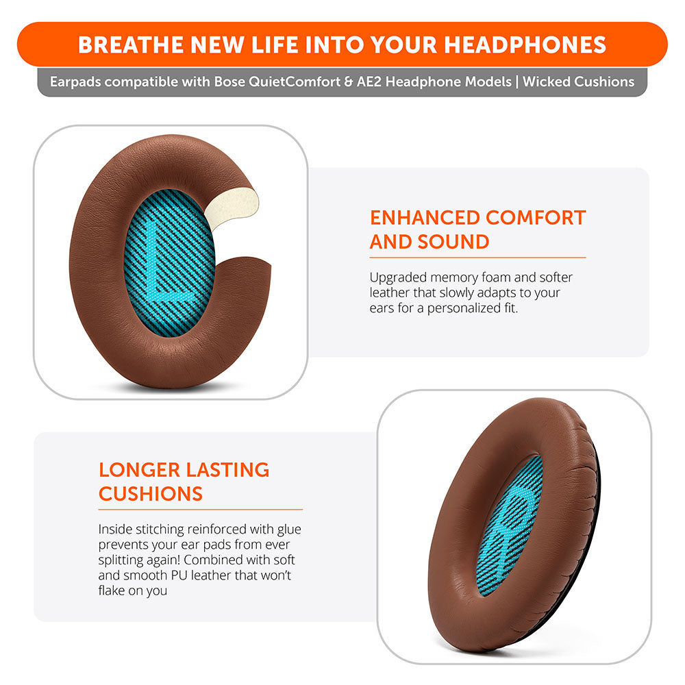 Apos Audio Wicked Cushions Ear Pads Replacement Ear Pads For Bose QC25
