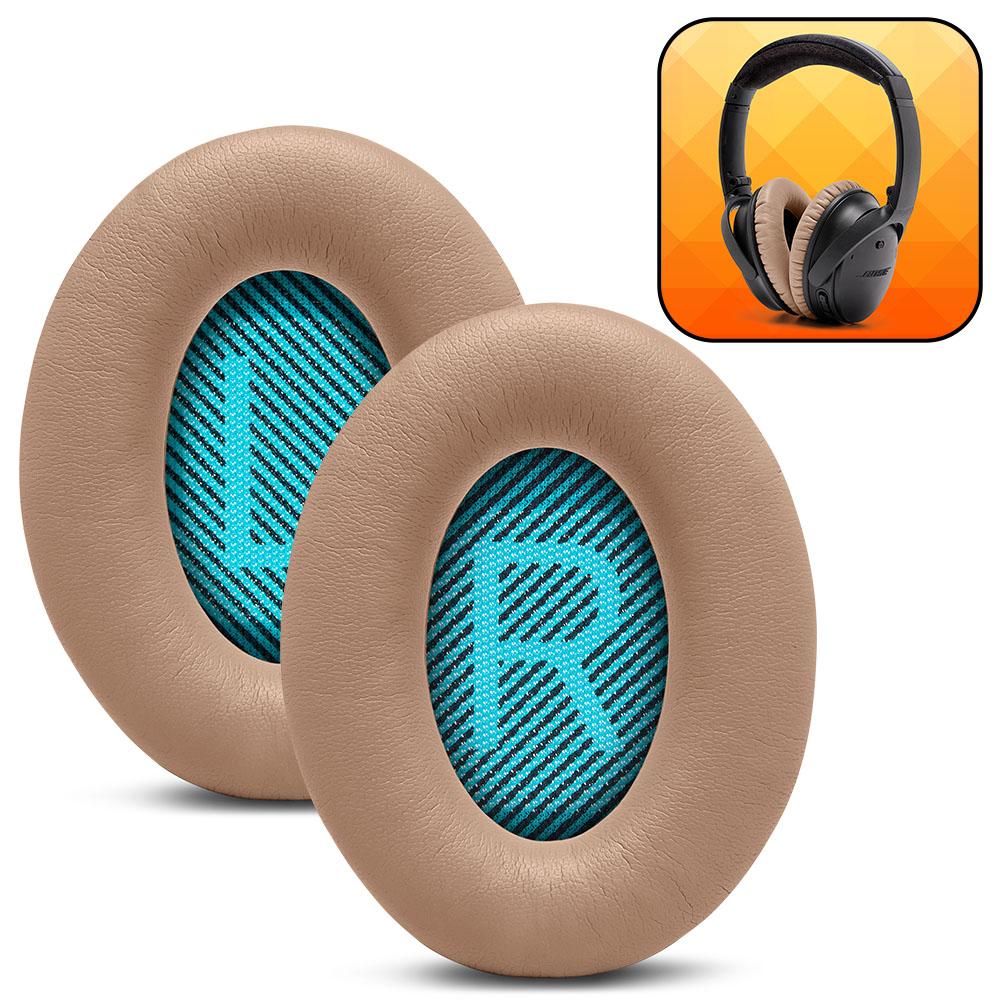 Apos Audio Wicked Cushions Ear Pads Replacement Ear Pads For Bose QC25 Beige
