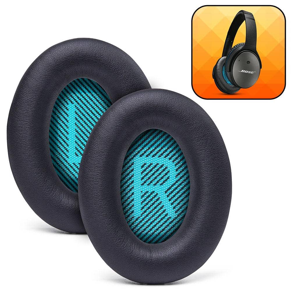 Apos Audio Wicked Cushions Ear Pads Replacement Ear Pads For Bose QC25 Black