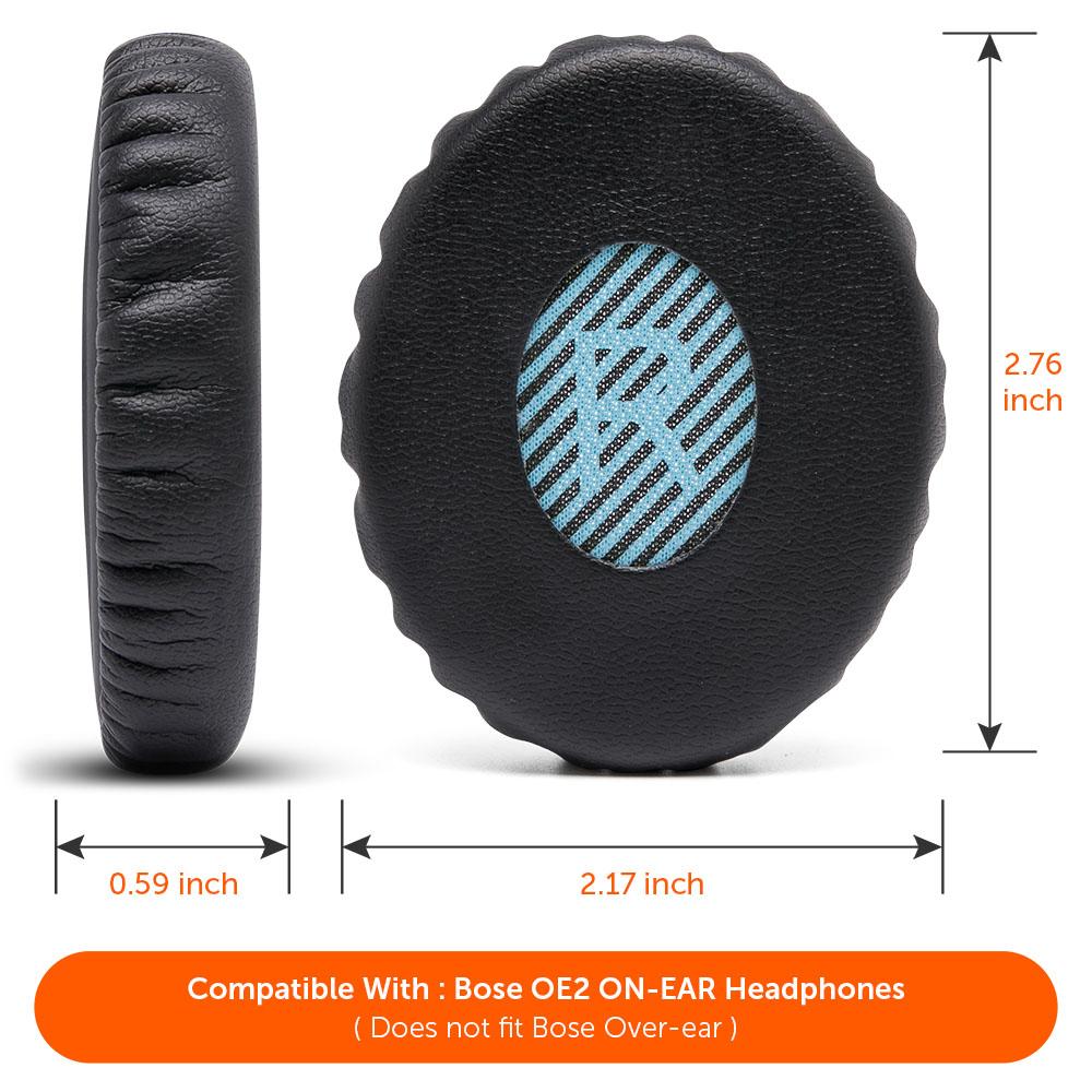 Apos Audio Wicked Cushions Ear Pads Replacement Ear Pads For Bose SoundLink & SoundTrue OE2 (On-EAR) Black