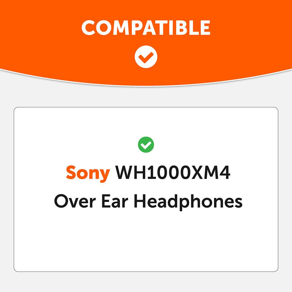 Apos Audio Wicked Cushions Ear Pads Replacement Ear Pads For Sony WH1000XM4 Over-Ear Headphones