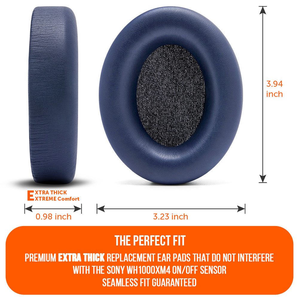 Apos Audio Wicked Cushions Ear Pads Replacement Ear Pads For Sony WH1000XM4 Over-Ear Headphones
