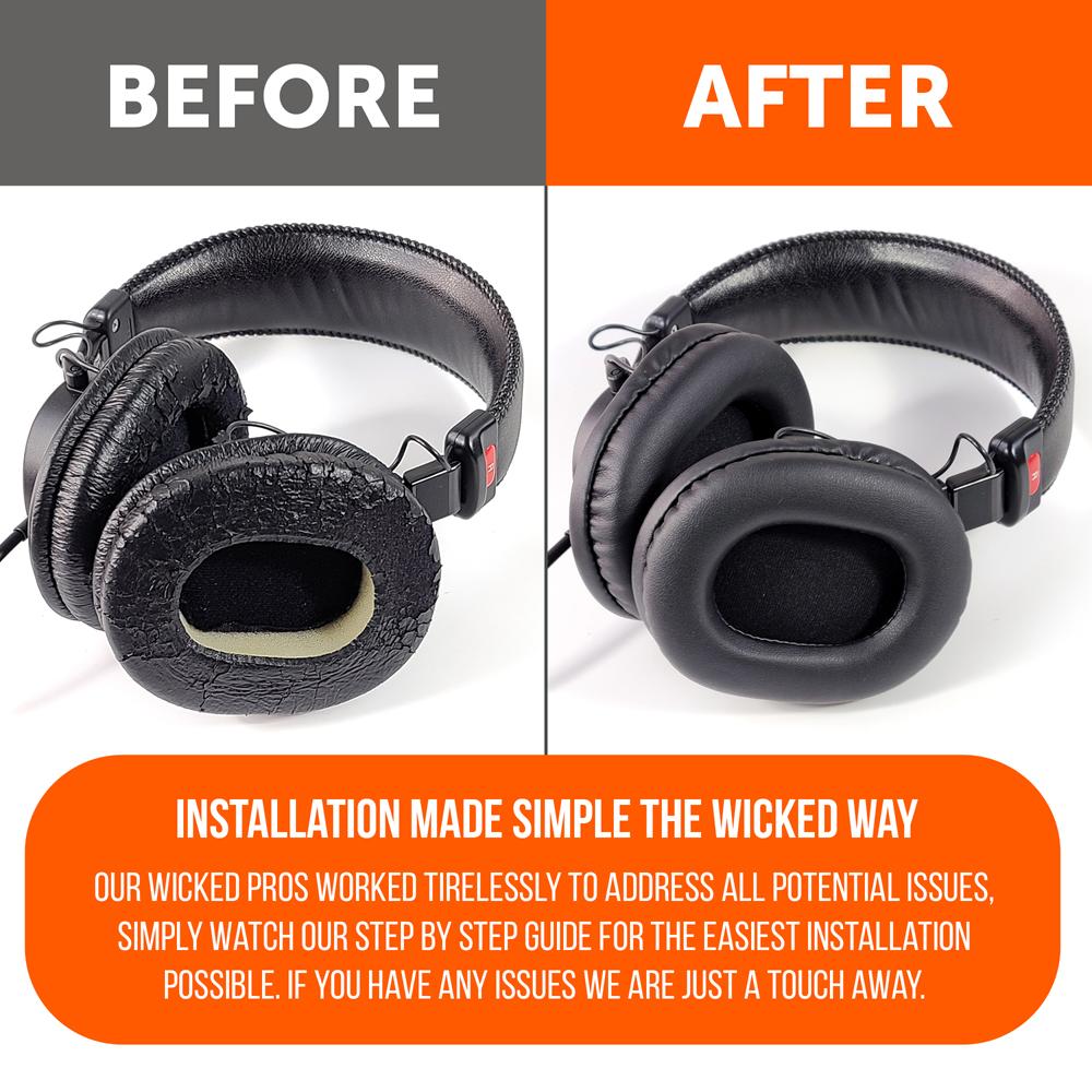 Apos Audio Wicked Cushions Ear Pads Replacement Earpads For Sony MDR 7506