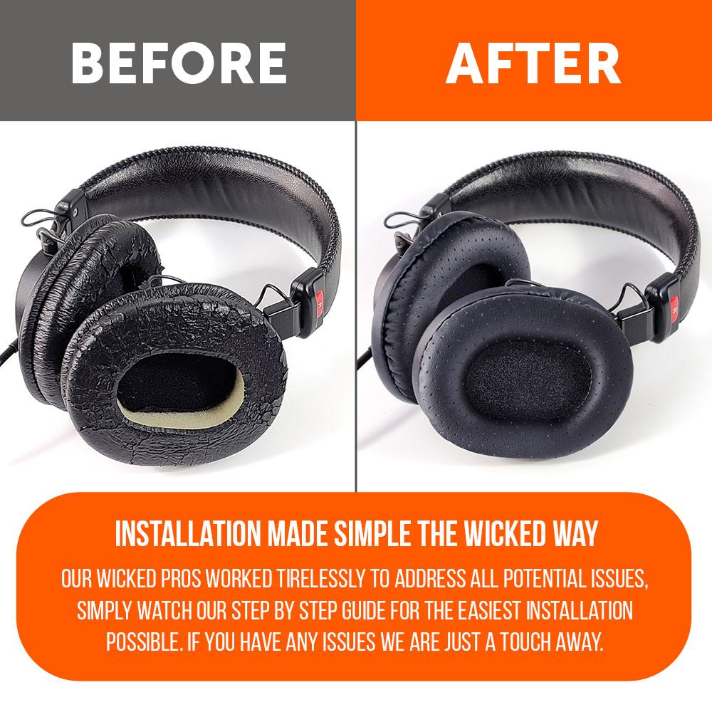 Apos Audio Wicked Cushions Ear Pads Replacement Earpads For Sony MDR 7506