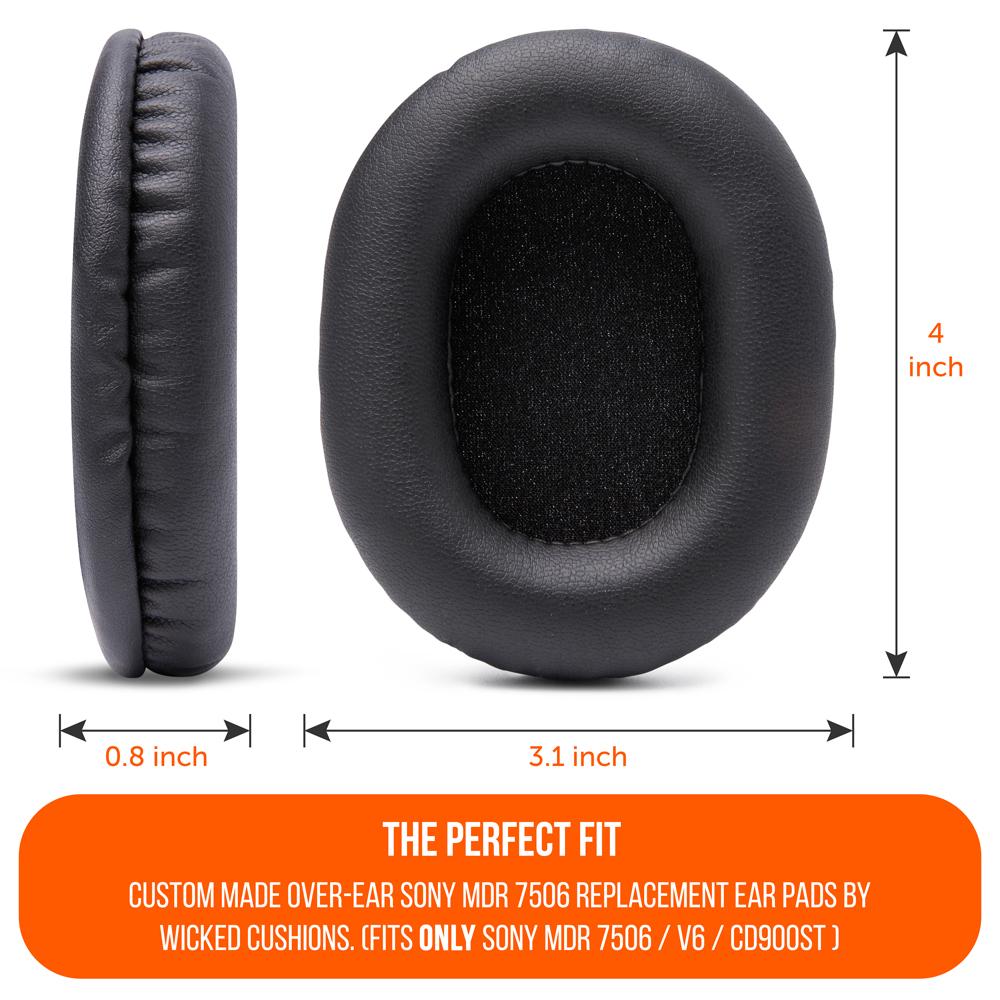 Apos Audio Wicked Cushions Ear Pads Replacement Earpads For Sony MDR 7506