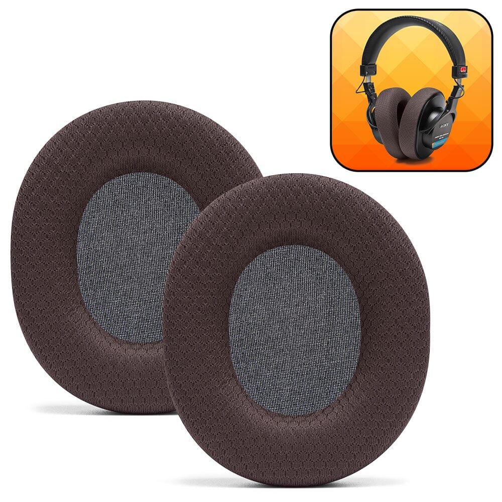 Apos Audio Wicked Cushions Ear Pads Replacement Earpads For Sony MDR 7506 Airweave Brown