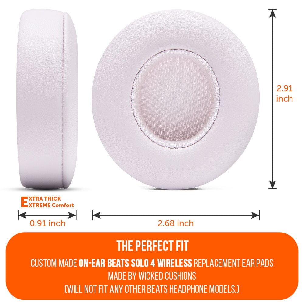 Apos Audio Wicked Cushions Ear Pads Upgraded Beats Solo 4 Earpads - WC PadZ Solo 4