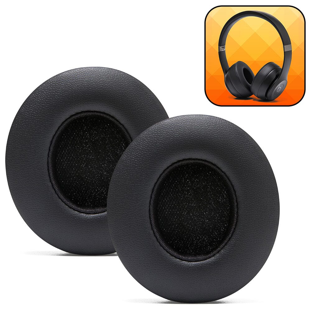 Apos Audio Wicked Cushions Ear Pads Upgraded Beats Solo 4 Earpads - WC PadZ Solo 4 Black