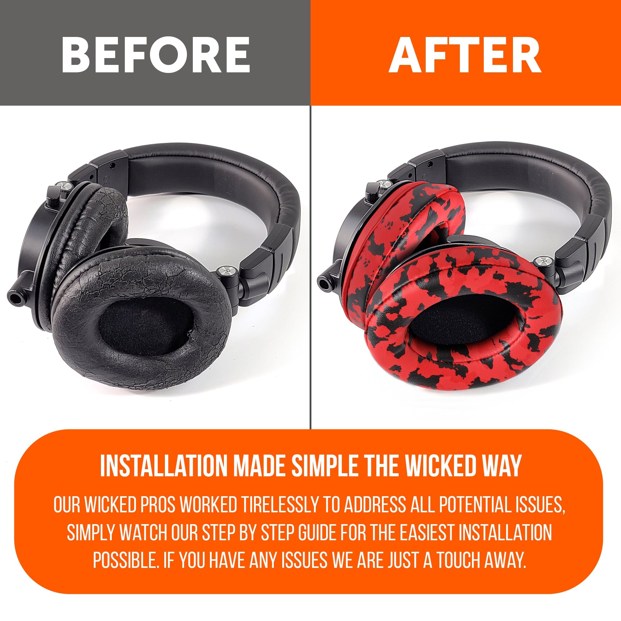 Apos Audio Wicked Cushions Ear Pads Upgraded Gaming Earpads