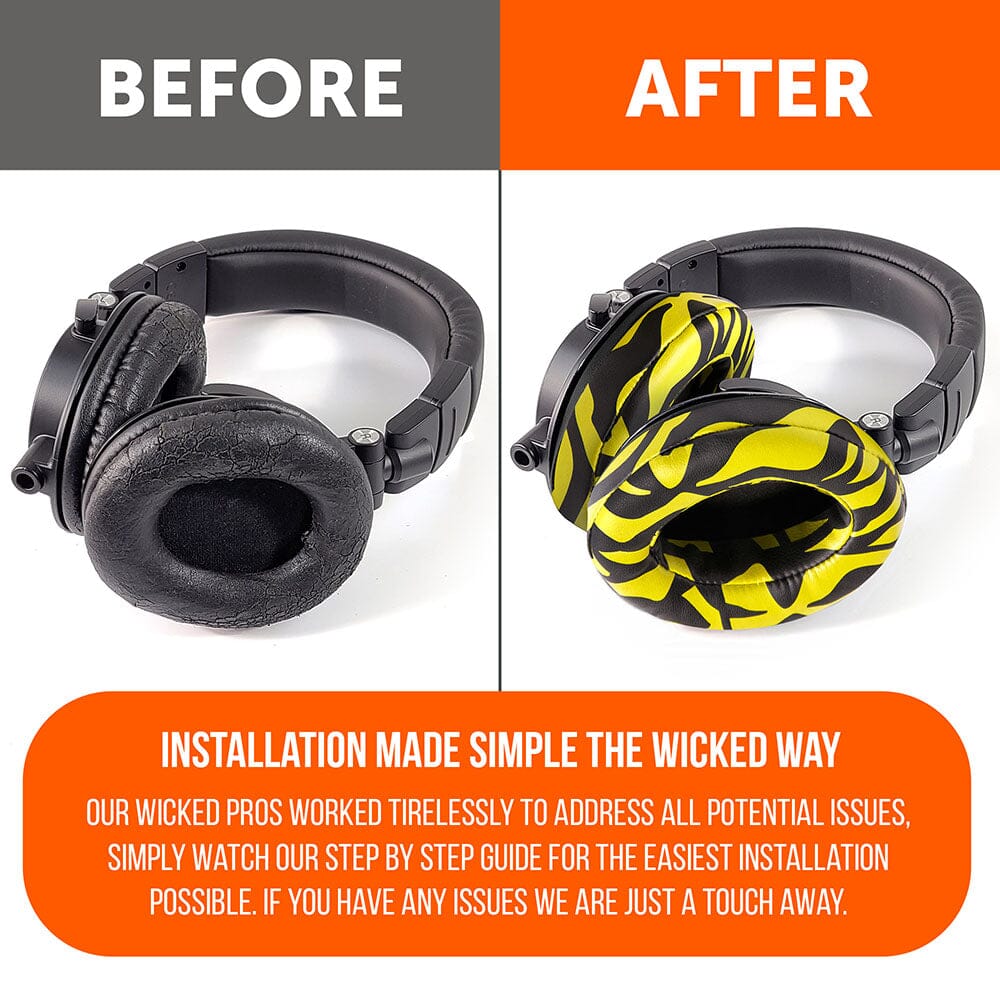 Apos Audio Wicked Cushions Ear Pads Upgraded Gaming Earpads