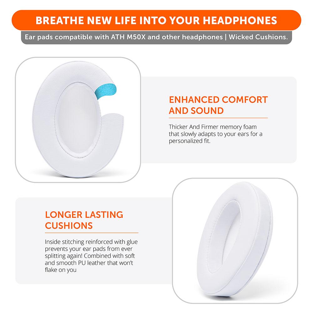 Apos Audio Wicked Cushions Ear Pads Upgraded Gaming Earpads