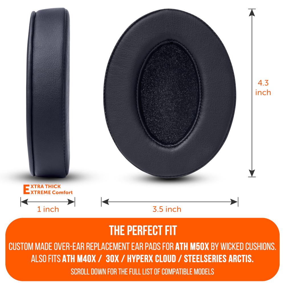 Apos Audio Wicked Cushions Ear Pads Upgraded Gaming Earpads