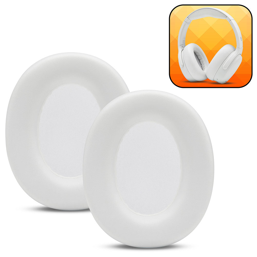 Apos Audio Wicked Cushions Ear Pads Upgraded Skullcandy Crusher ANC 2 Earpads - WC PadZ Crusher ANC 2 White