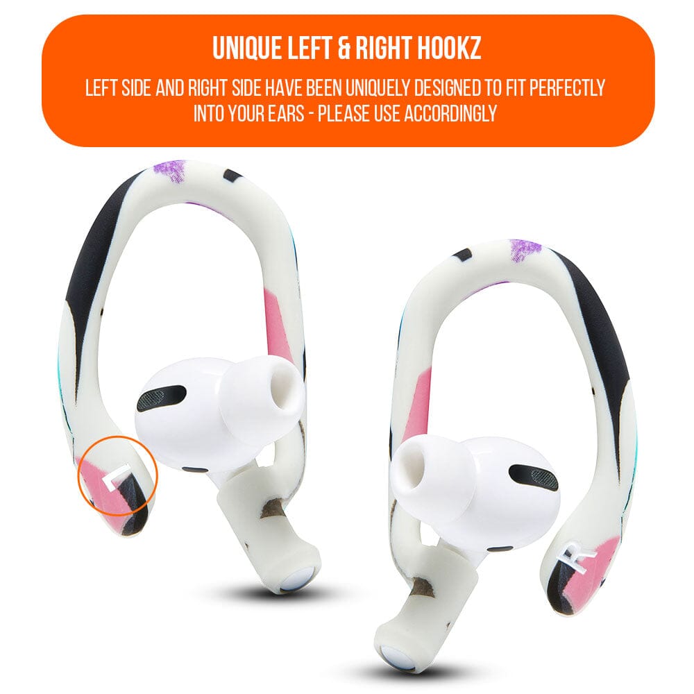 Apos Audio Wicked Cushions Earbuds Earhooks WC HookZ - Over Ear Hooks for Airpods Pro 1, 2 & Airpods 1, 2, 3