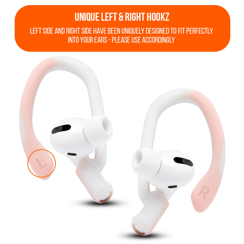 Apos Audio Wicked Cushions Earbuds Earhooks WC HookZ - Over Ear Hooks for Airpods Pro 1, 2 & Airpods 1, 2, 3