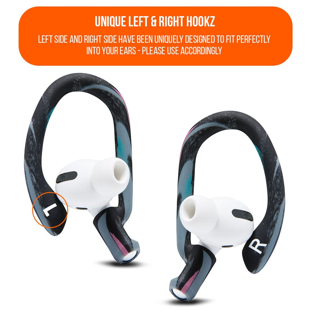 Apos Audio Wicked Cushions Earbuds Earhooks WC HookZ - Over Ear Hooks for Airpods Pro 1, 2 & Airpods 1, 2, 3