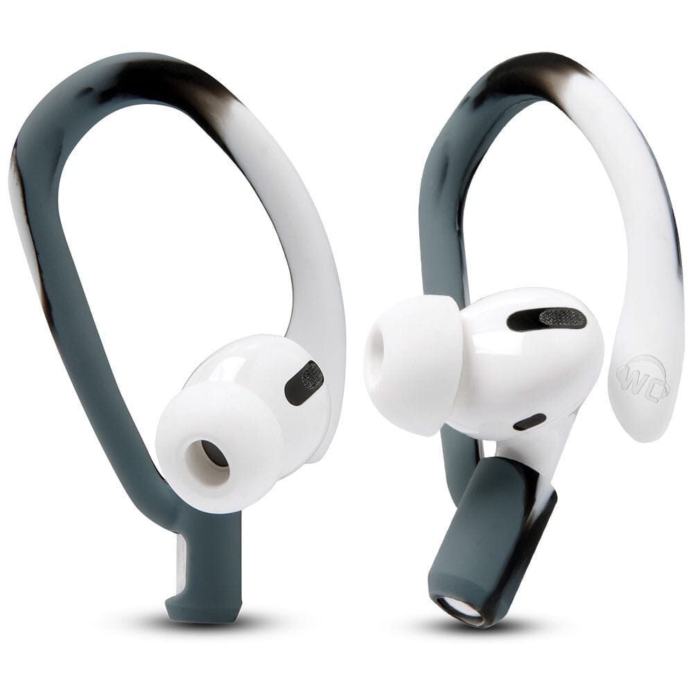 Apos Audio Wicked Cushions Earbuds Earhooks WC HookZ - Over Ear Hooks for Airpods Pro 1, 2 & Airpods 1, 2, 3 Mixed Marble