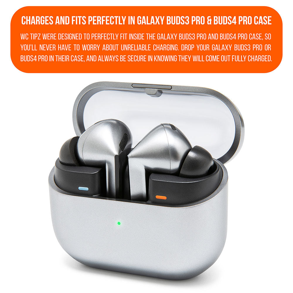 Apos Audio Wicked Cushions Earbuds Foam Tips Galaxy Buds Pro 3 & 4 Memory Foam Ear Tips - WC TipZ Galaxy
