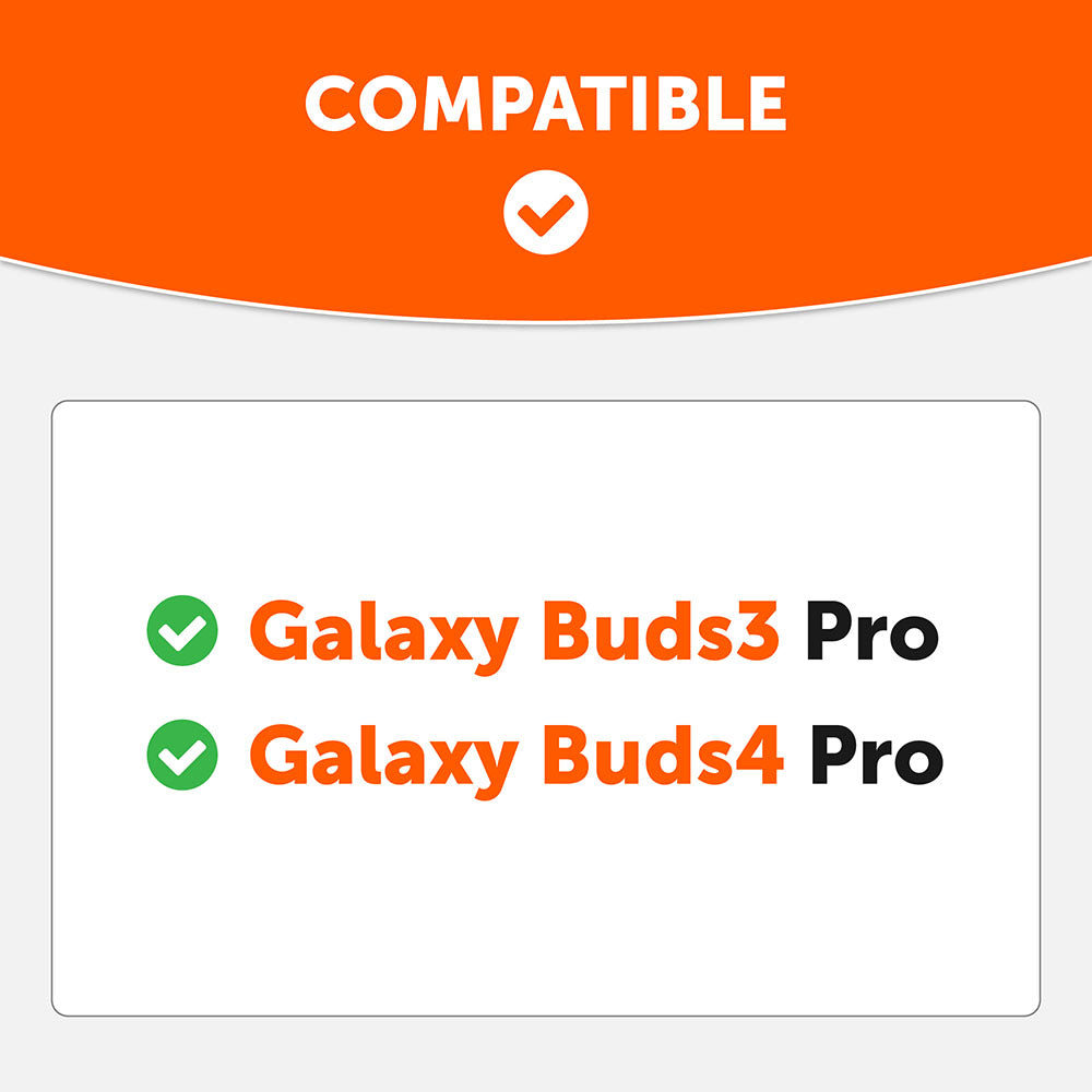 Apos Audio Wicked Cushions Earbuds Foam Tips Galaxy Buds Pro 3 & 4 Memory Foam Ear Tips - WC TipZ Galaxy