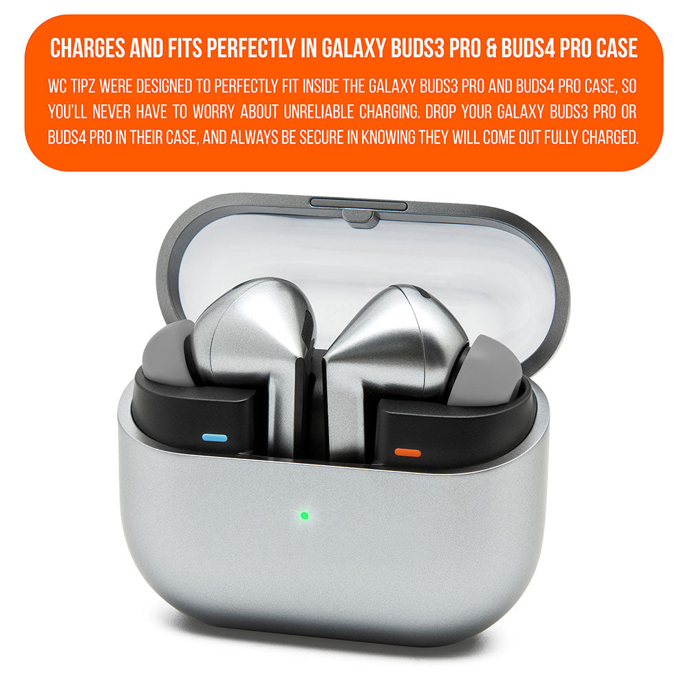 Apos Audio Wicked Cushions Earbuds Foam Tips Galaxy Buds Pro 3 & 4 Memory Foam Ear Tips - WC TipZ Galaxy