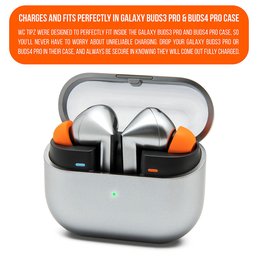 Apos Audio Wicked Cushions Earbuds Foam Tips Galaxy Buds Pro 3 & 4 Memory Foam Ear Tips - WC TipZ Galaxy