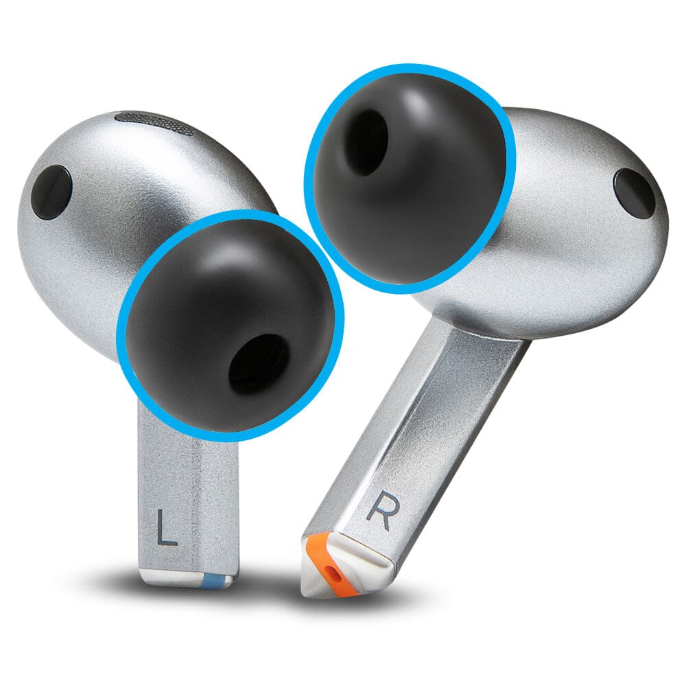 Apos Audio Wicked Cushions Earbuds Foam Tips Galaxy Buds Pro 3 & 4 Memory Foam Ear Tips - WC TipZ Galaxy Black