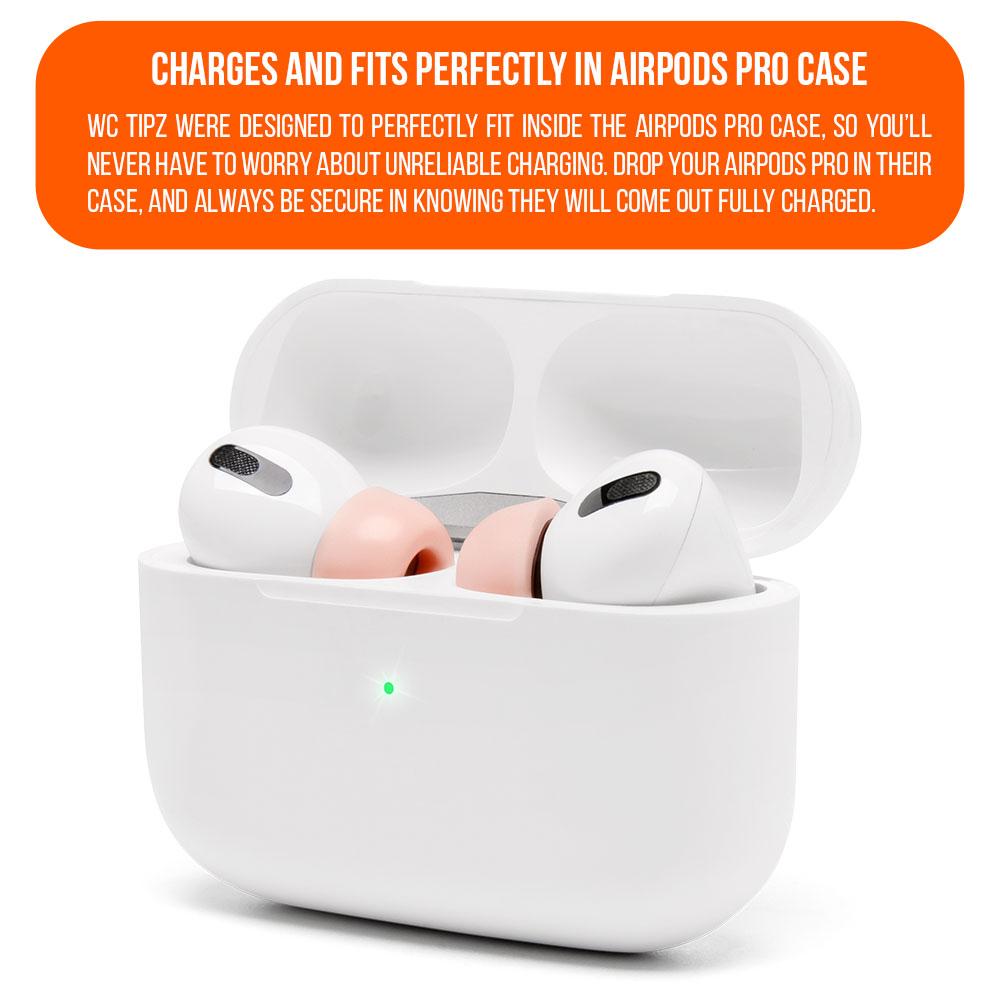 Apos Audio Wicked Cushions Earbuds Foam Tips WC TipZ - Memory Foam Ear Tips for Airpods Pro & Airpods Pro 2