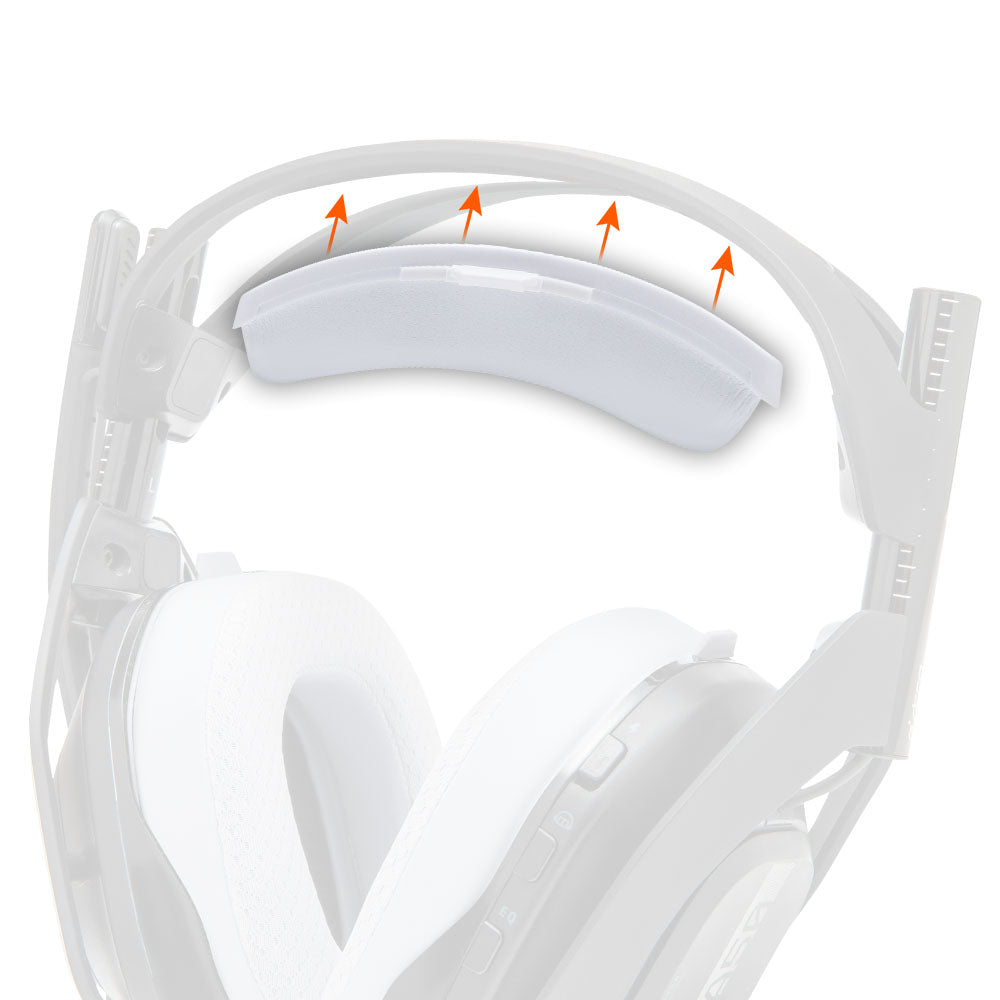 Apos Audio Wicked Cushions Headbands & Headband Covers Astro A50 Headband Replacement - WC BandZ A50 White