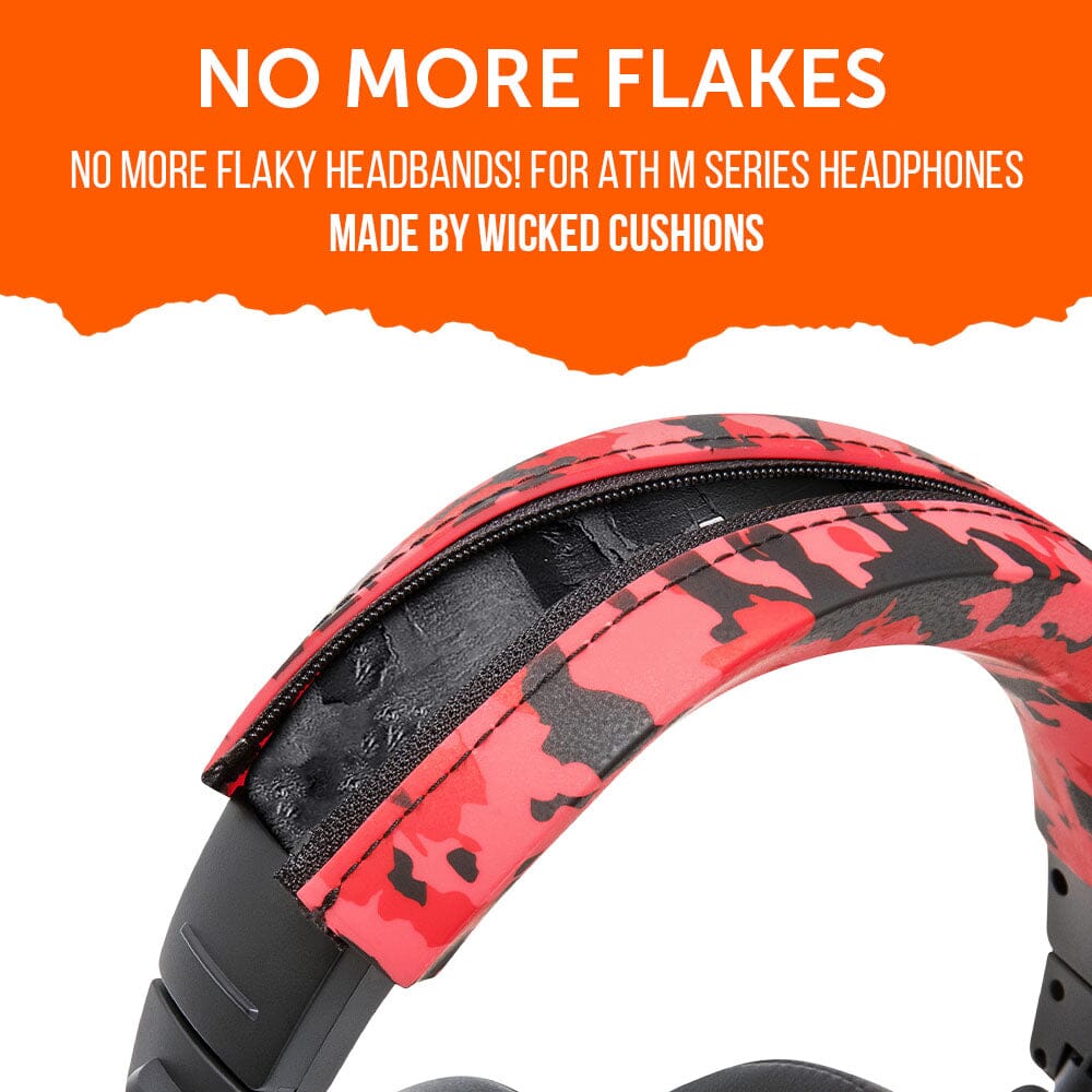 Apos Audio Wicked Cushions Headbands & Headband Covers Audio Technica ATH M50X / M40X Headband Cover - WC BandZ ATH