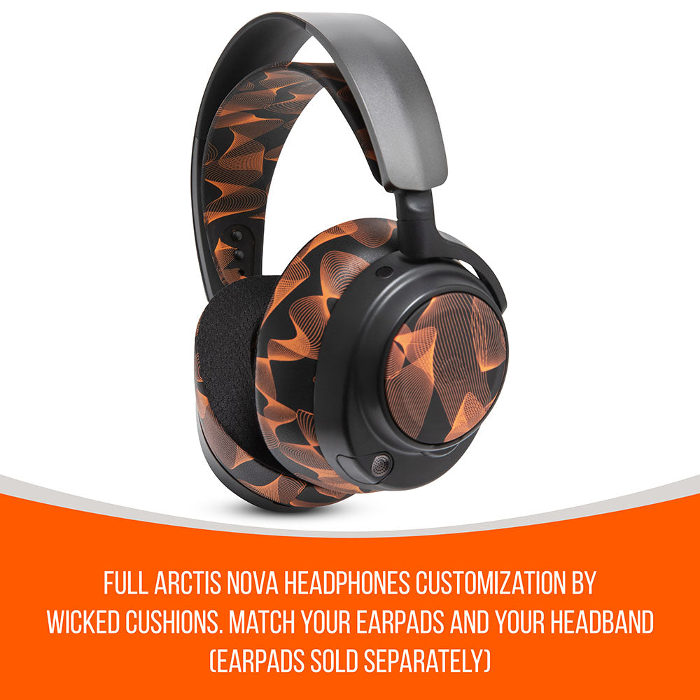 Apos Audio Wicked Cushions Headbands & Headband Covers Upgraded Headband Replacement for Arctis Nova Headphones