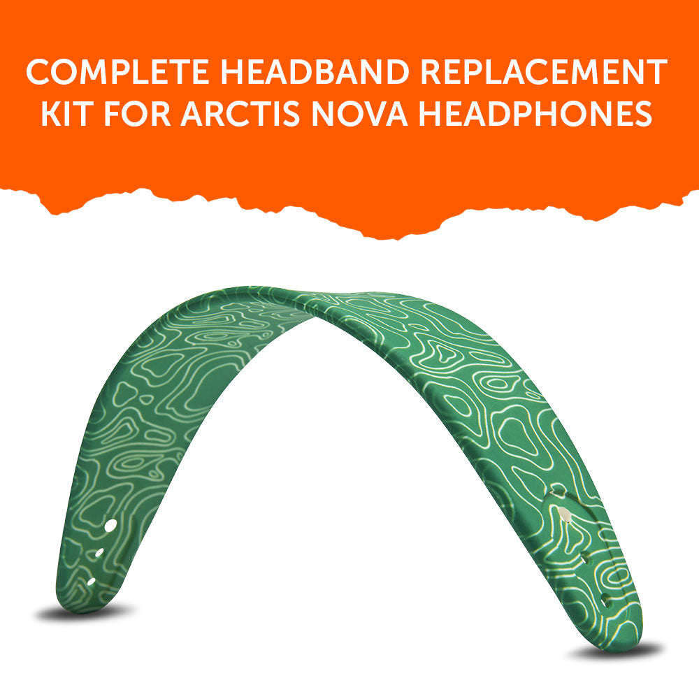 Apos Audio Wicked Cushions Headbands & Headband Covers Upgraded Headband Replacement for Arctis Nova Headphones