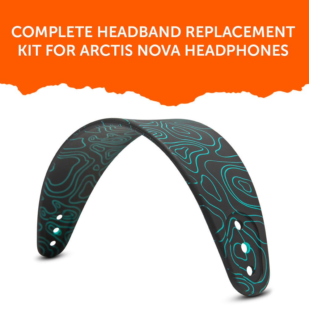 Apos Audio Wicked Cushions Headbands & Headband Covers Upgraded Headband Replacement for Arctis Nova Headphones